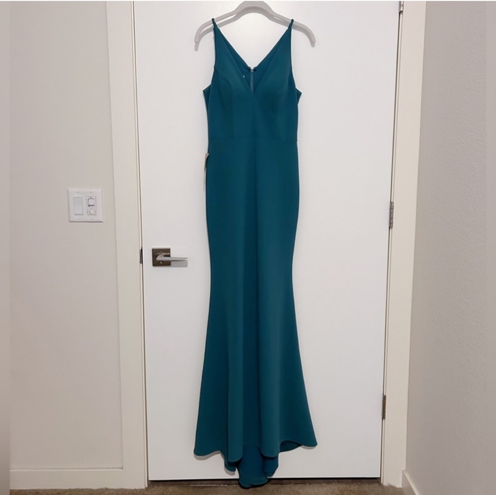 Anthropologie BHLDN Jones Gown Maxi Dress sz 6 bridesmaids Oscar party